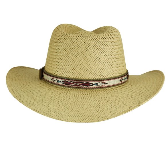 Bailey of Hollywood Derian Raindura Straw Fedora - Picture 5 of 14